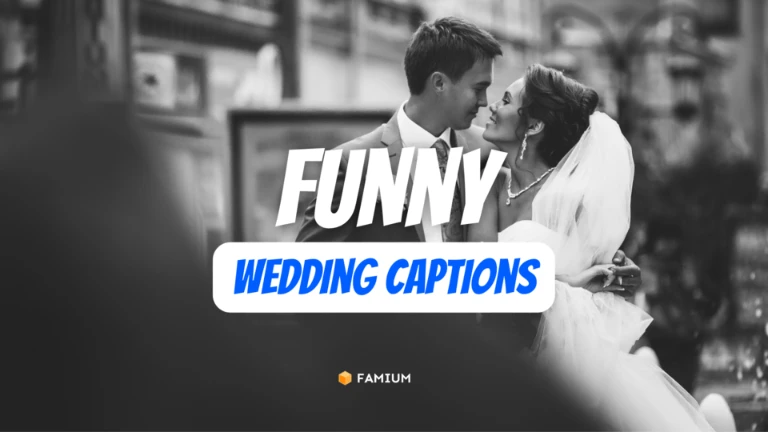 Funny Wedding Captions for Instagram